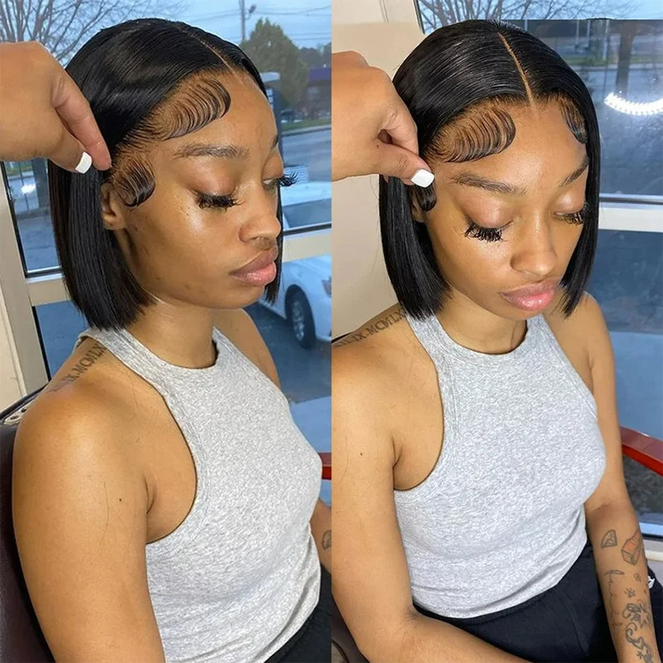 SleekMuse HD Lace Wig – Straight Brazilian Hair (4x4 / 13x4)