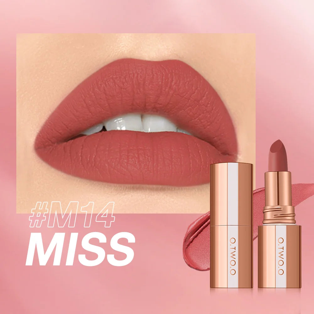 StayLuxe Matte Lipstick – 12HR Waterproof Wear