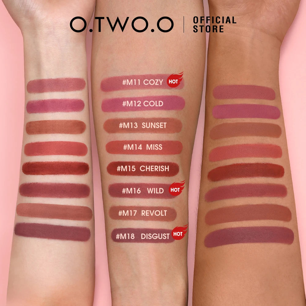 StayLuxe Matte Lipstick – 12HR Waterproof Wear