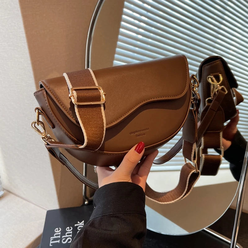 SoftSway™ Vintage Saddle Bag
