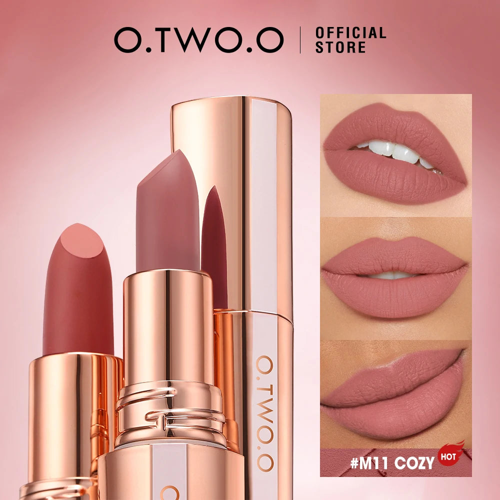 StayLuxe Matte Lipstick – 12HR Waterproof Wear