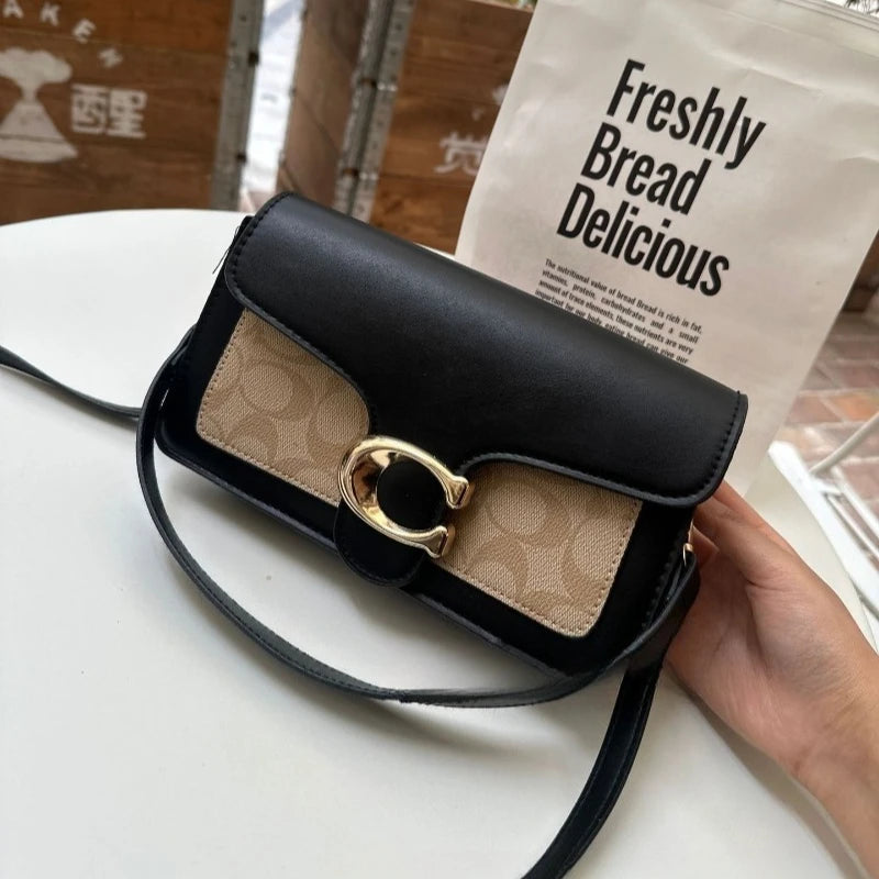 Virelle Classic PU Shoulder Satchel