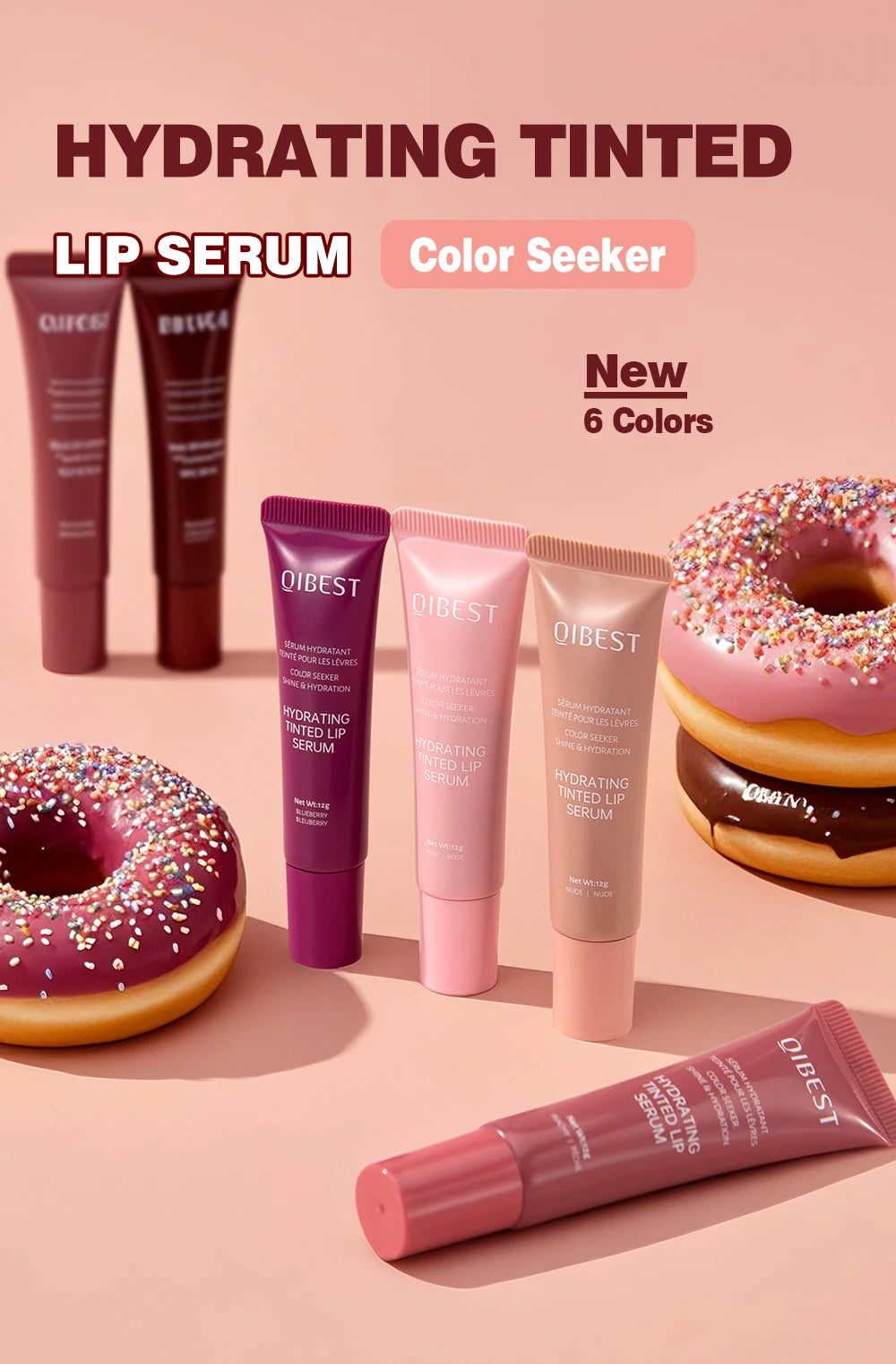 GlossPop Serum Tint – Hydrating Lip Glaze
