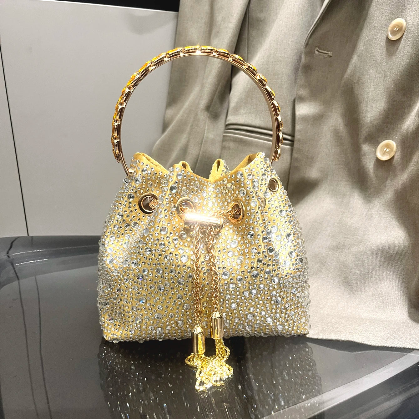 Averra Mini Bucket Handbag