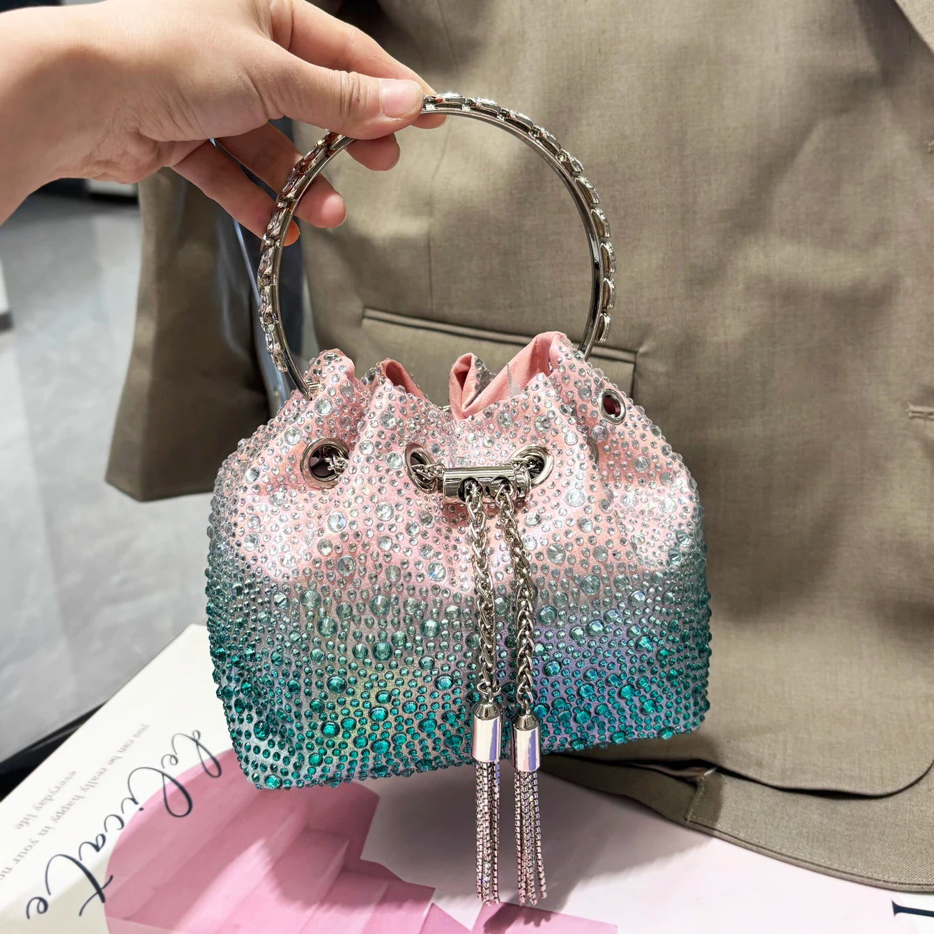 Averra Mini Bucket Handbag