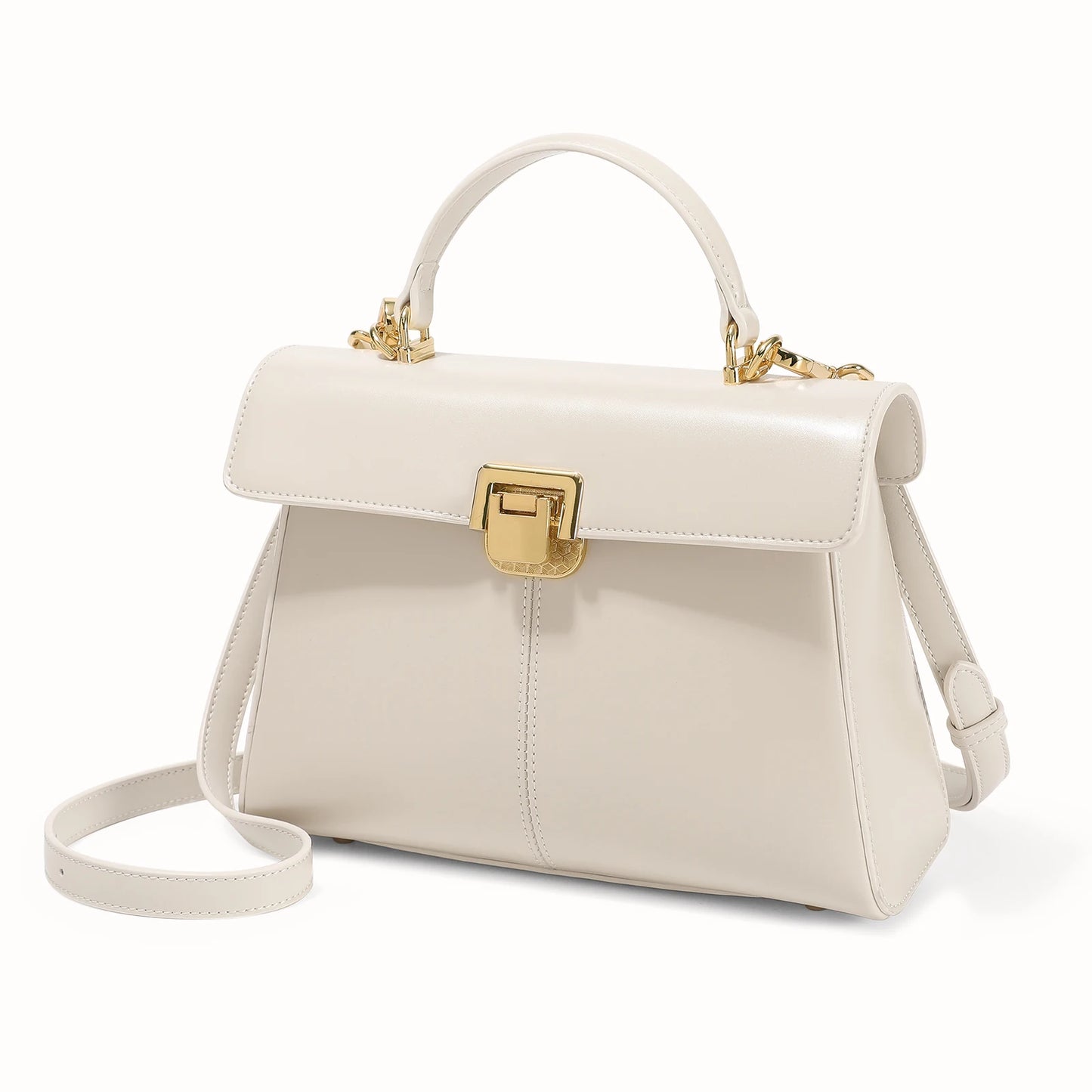 Vellure™ Leather Square Messenger