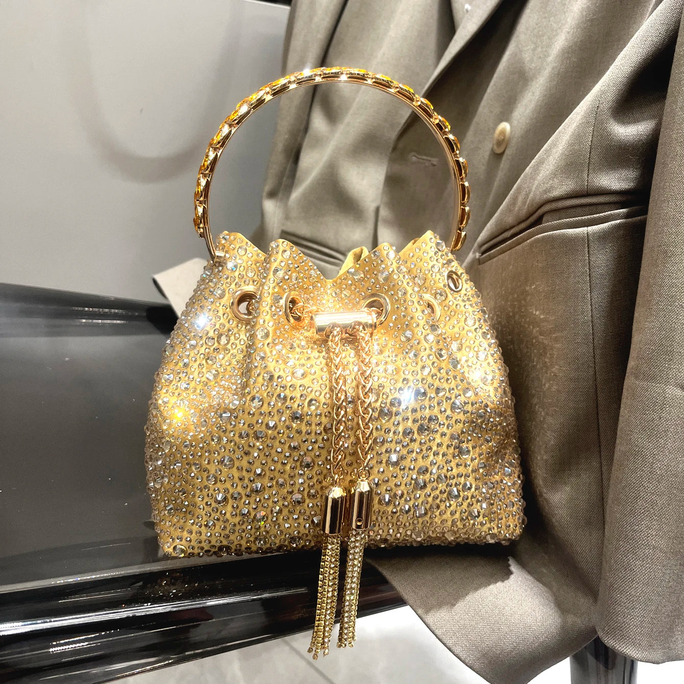 Averra Mini Bucket Handbag