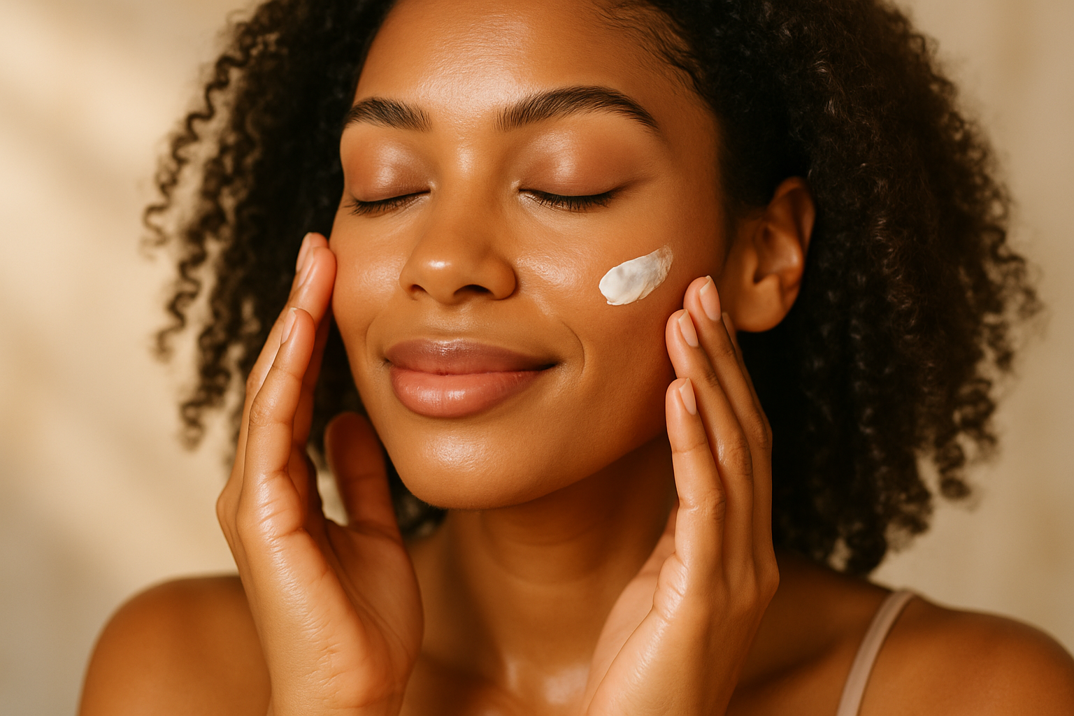 beauty skin care diverse woman