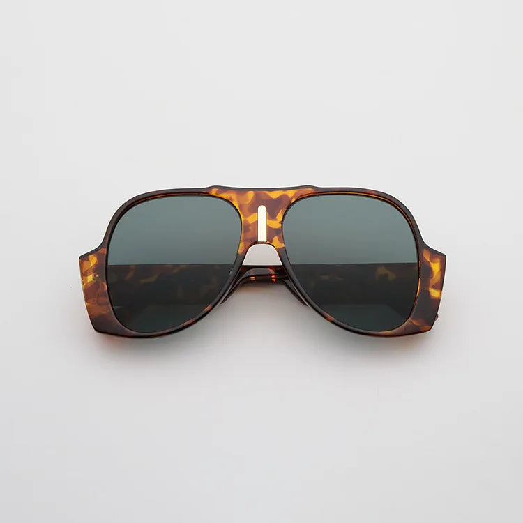 SunSnatched™ Oval Luxe Shades – Mirror UV Edition