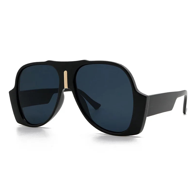 SunSnatched™ Oval Luxe Shades – Mirror UV Edition