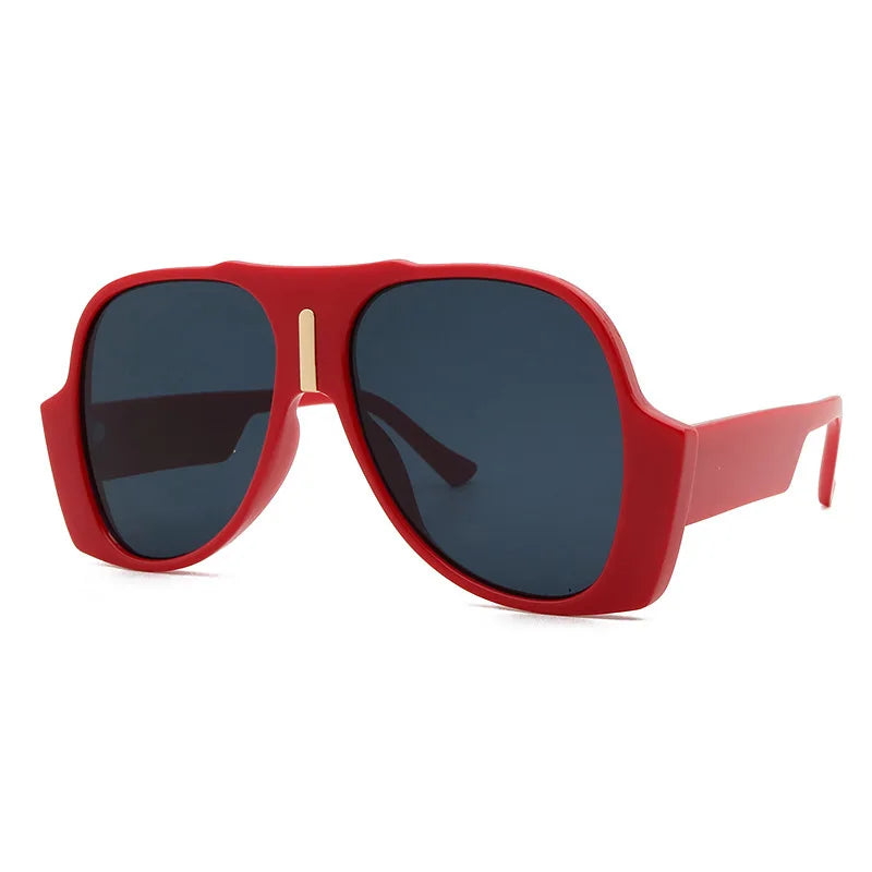 SunSnatched™ Oval Luxe Shades – Mirror UV Edition