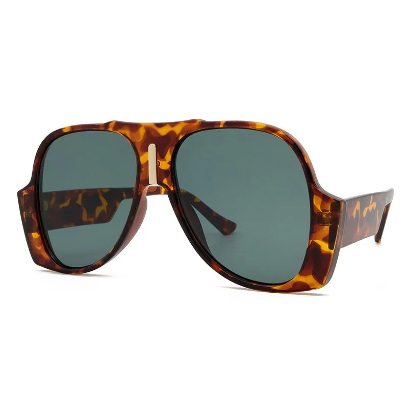 SunSnatched™ Oval Luxe Shades – Mirror UV Edition