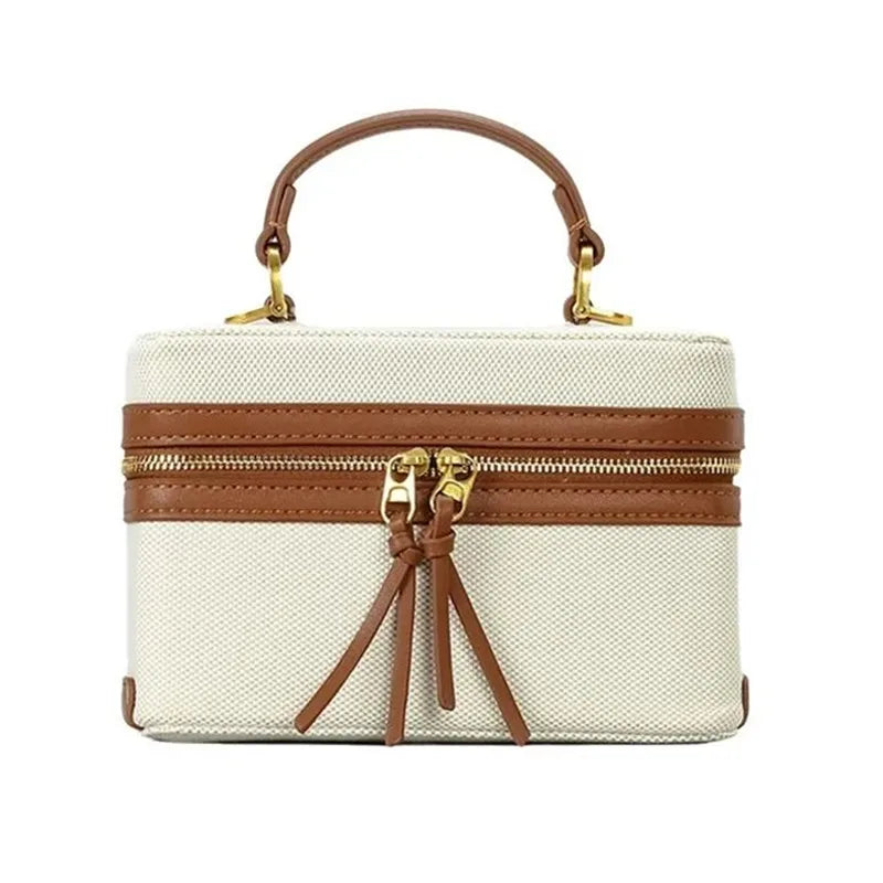 The Structure Edit — Canvas Box Shoulder Bag