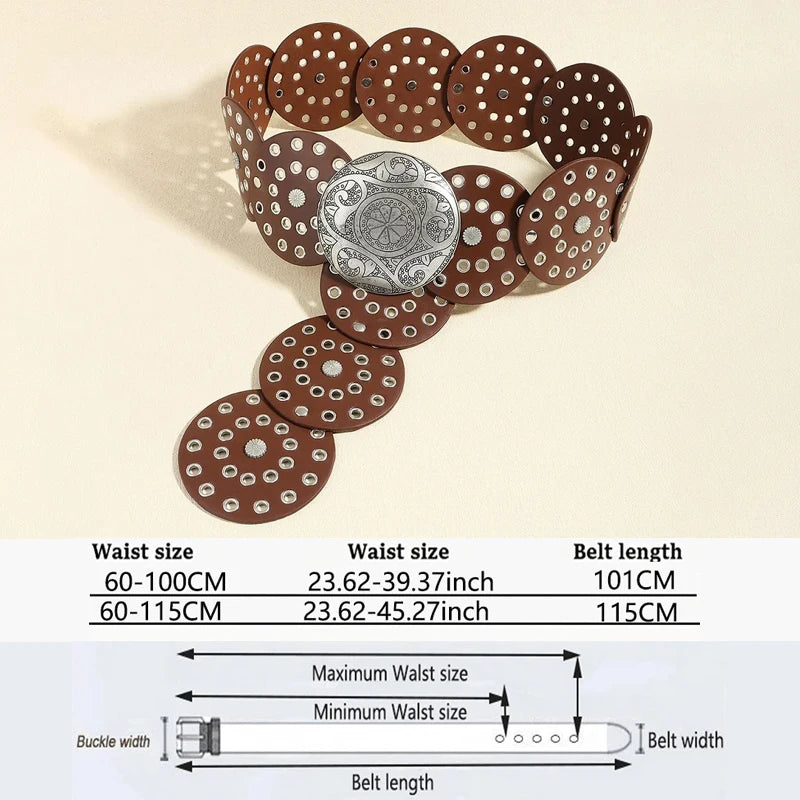 Dot Me Up™ Wide Waist Belt