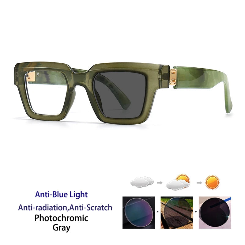 ClarityPop™ Luxe Reading Glasses – Blue Light Blocking + Photochromic