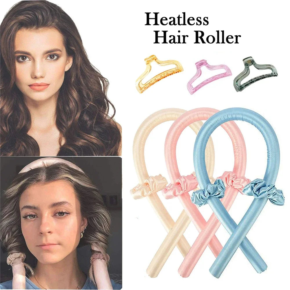 CurlEase™ Heatless Hair Ribbon Set
