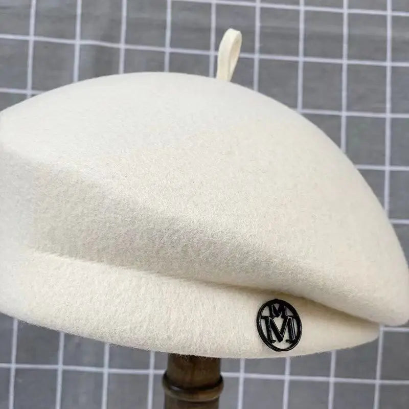 ChicWool™ Parisian Winter Beret – Cozy Elegance for Women