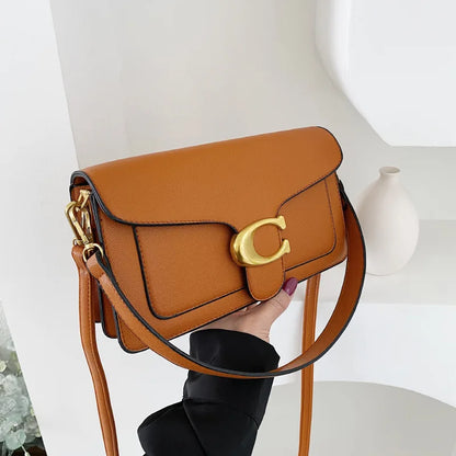 Virelle Classic PU Shoulder Satchel