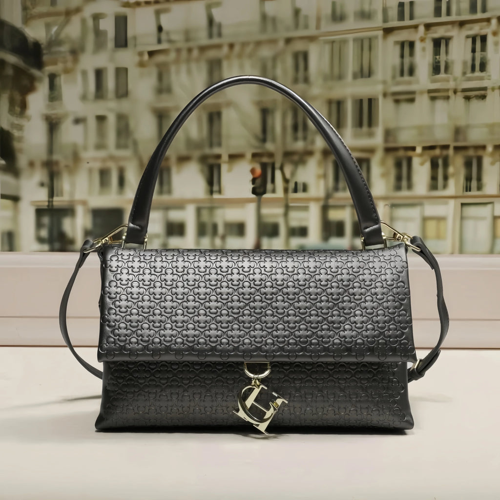 The LuxeBloom™ Chain Shoulder Satchel