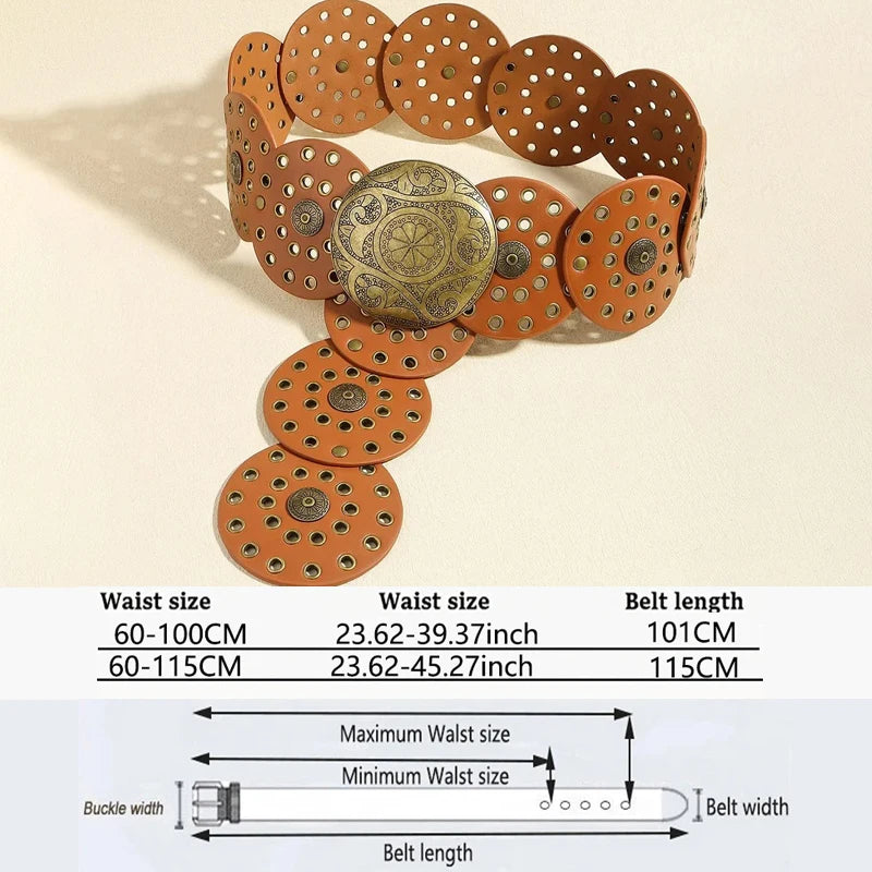 Dot Me Up™ Wide Waist Belt