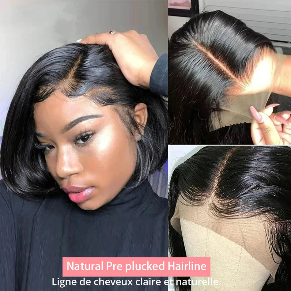 SleekMuse HD Lace Wig – Straight Brazilian Hair (4x4 / 13x4)