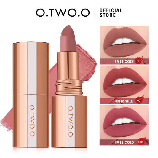 StayLuxe Matte Lipstick – 12HR Waterproof Wear