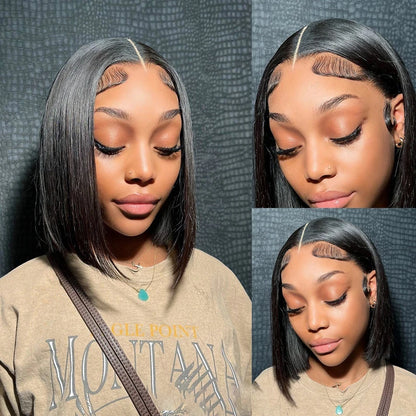 SleekMuse HD Lace Wig – Straight Brazilian Hair (4x4 / 13x4)