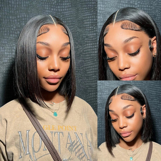 SleekMuse HD Lace Wig – Straight Brazilian Hair (4x4 / 13x4)