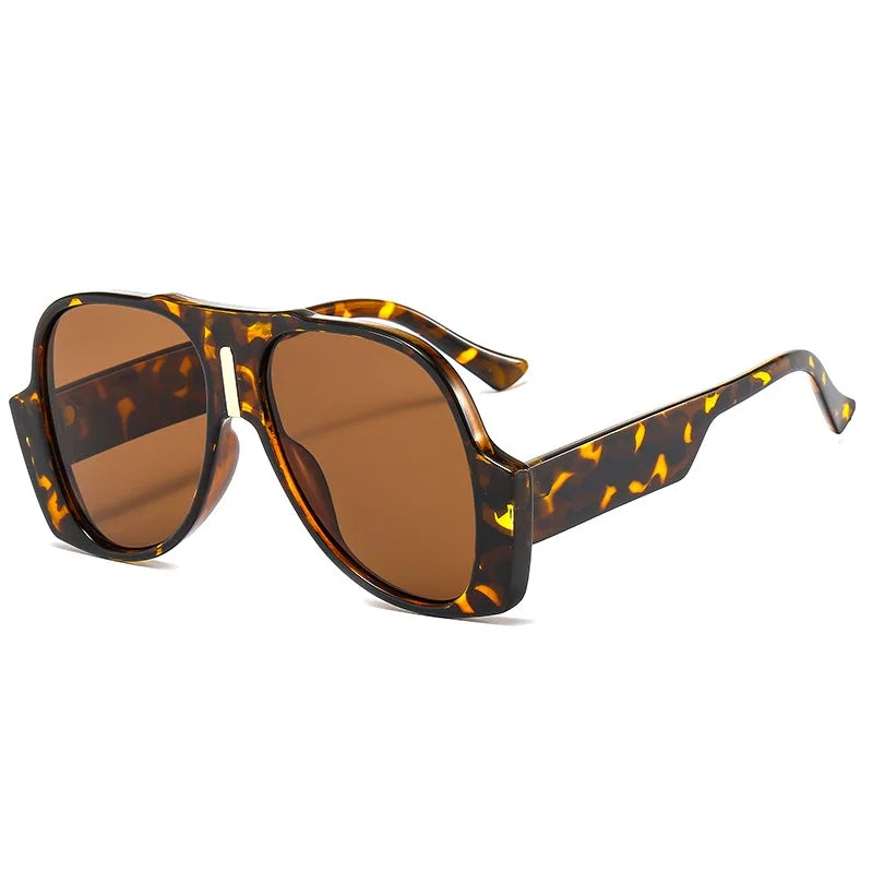 SunSnatched™ Oval Luxe Shades – Mirror UV Edition