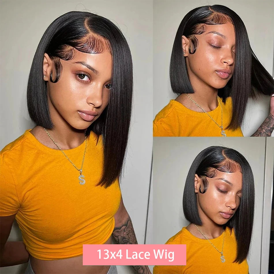 SleekMuse HD Lace Wig – Straight Brazilian Hair (4x4 / 13x4)