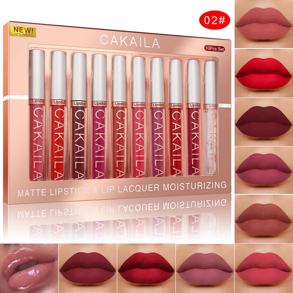 VelvetInk 10X Lip Wand Set