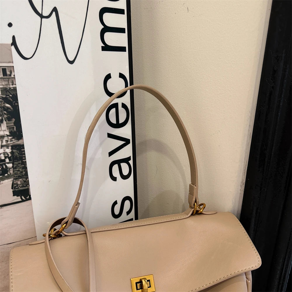 Marcelli Soft-Touch Shoulder Tote