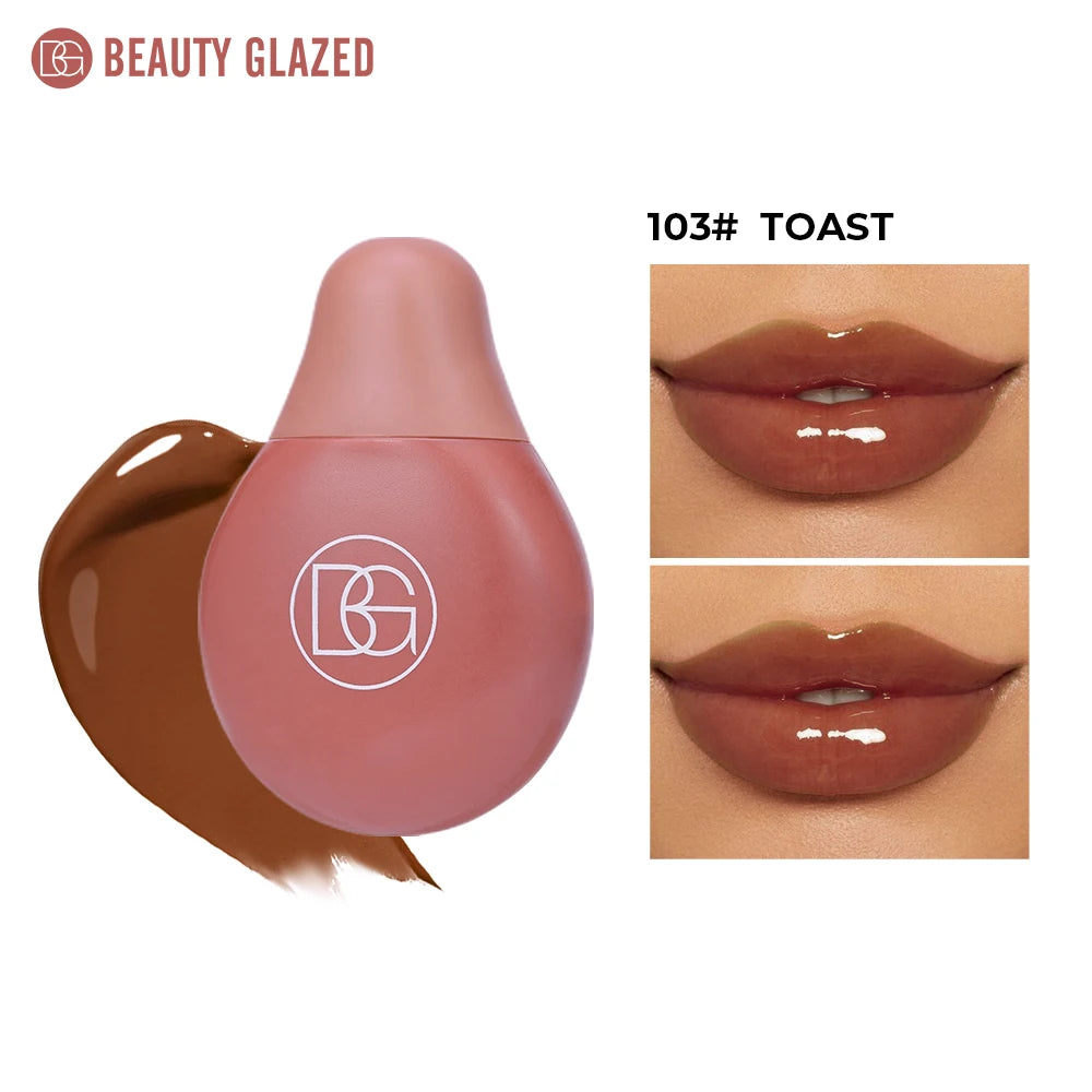 HydraGlossy™ Long-Lasting Lip Gloss by Beauty Glazed