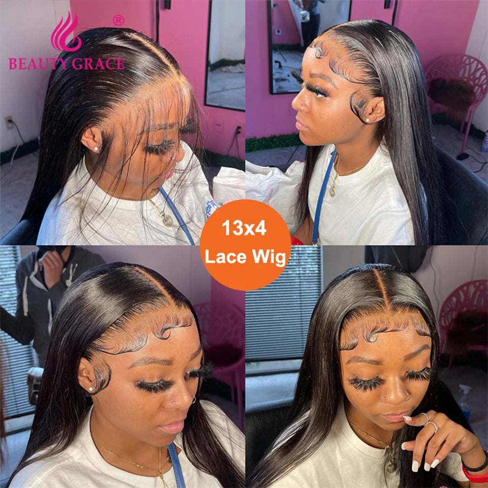 SilkPress Luxe Wig – Glueless HD Lace Front (8"–30")