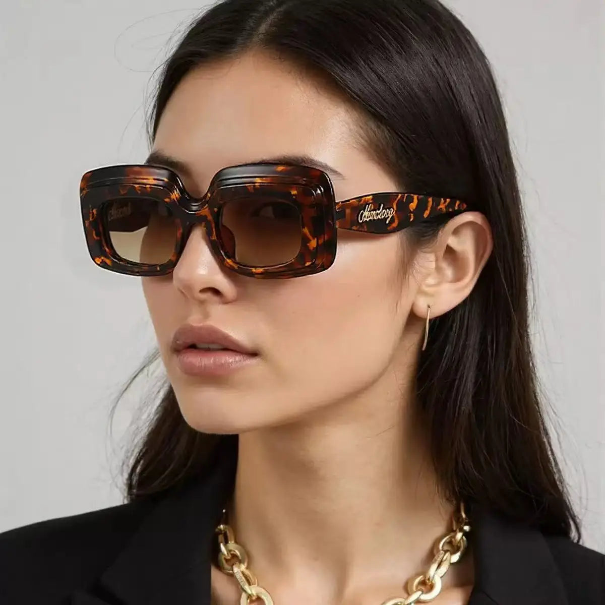 ShadeGame™ Square Luxe Sunnies – Bold Mirror Edition