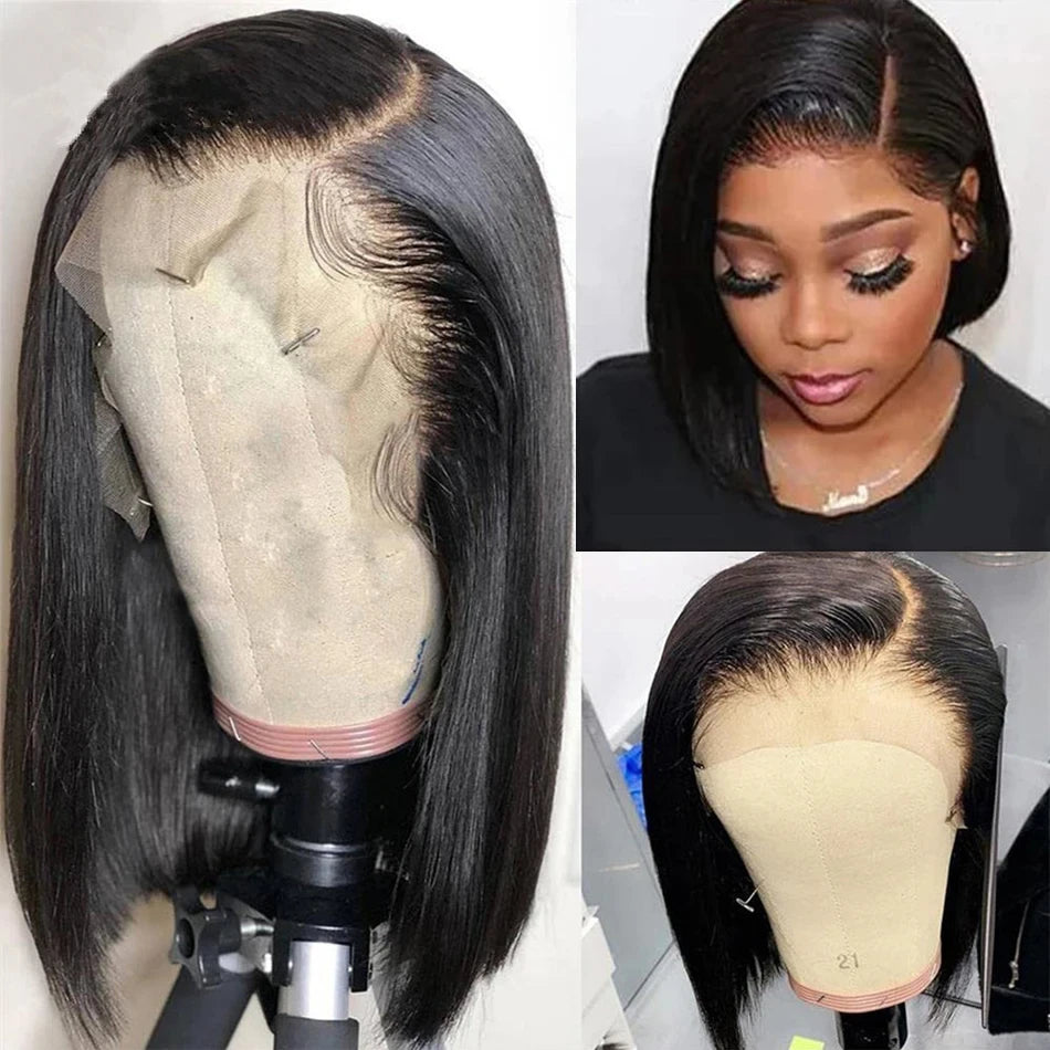 SleekMuse HD Lace Wig – Straight Brazilian Hair (4x4 / 13x4)