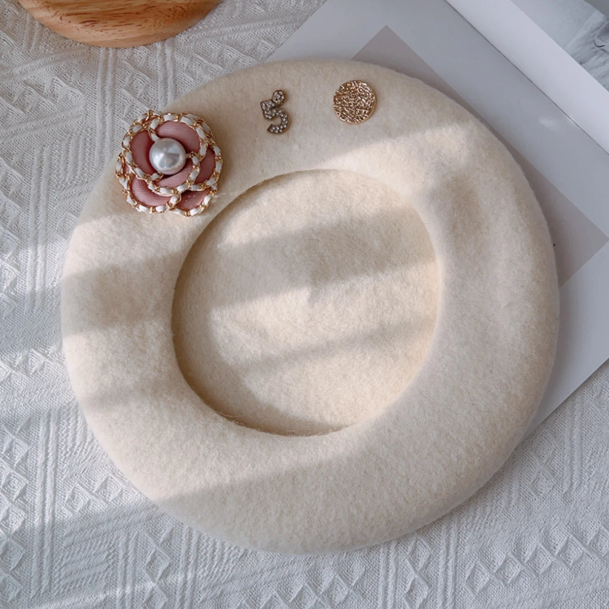 The Amélise™ Wool Beret
