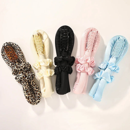CurlEase™ Heatless Hair Ribbon Set