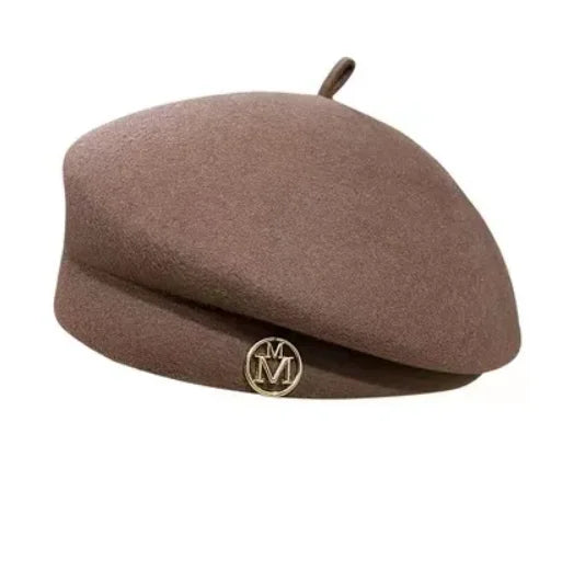 ChicWool™ Parisian Winter Beret – Cozy Elegance for Women
