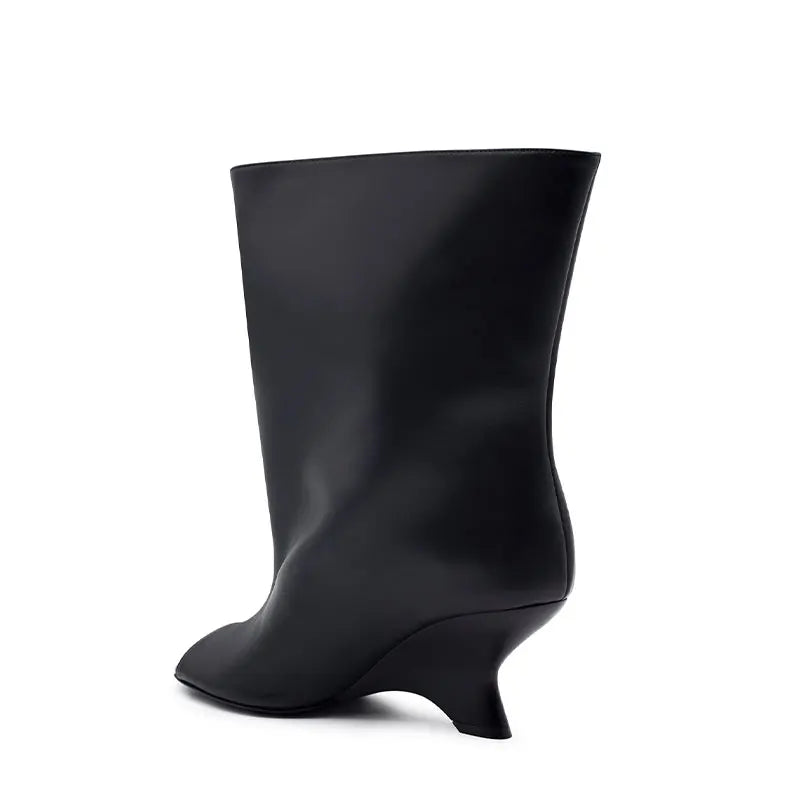 SculptStiletto™ Peep Toe Knee-High Boots