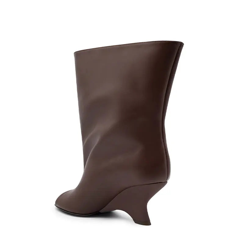 SculptStiletto™ Peep Toe Knee-High Boots