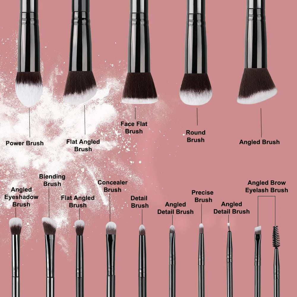Vander Luxe 14-Piece Pro Brush Set