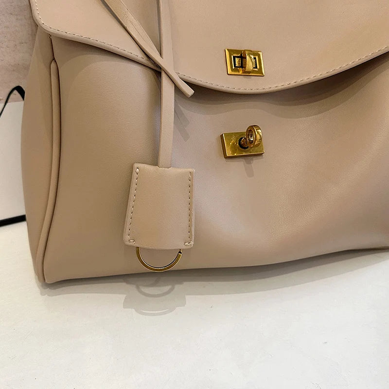 Marcelli Soft-Touch Shoulder Tote
