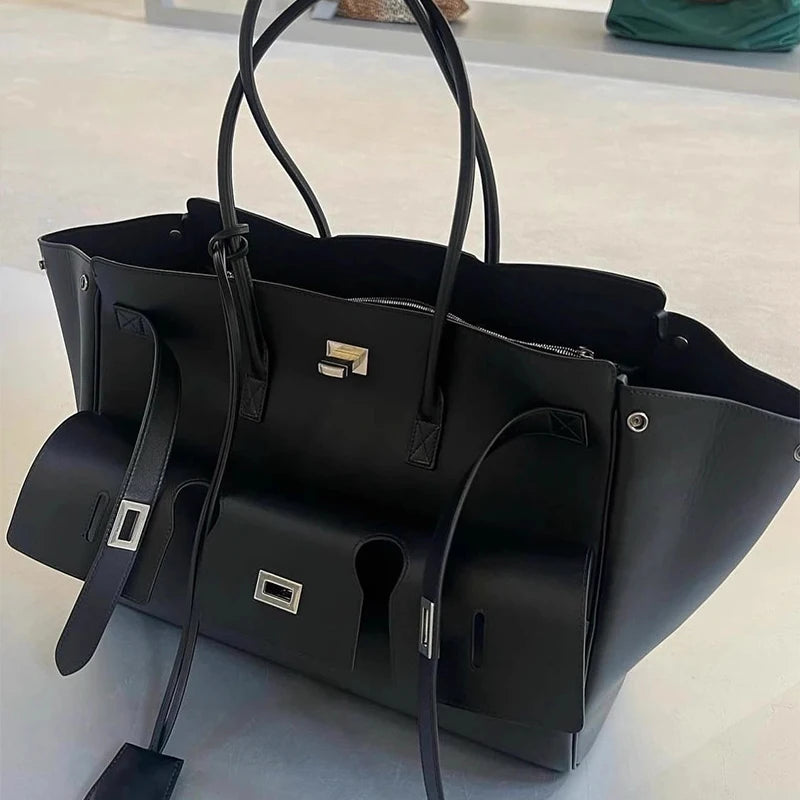 CitySoft™ Genuine Leather Tote