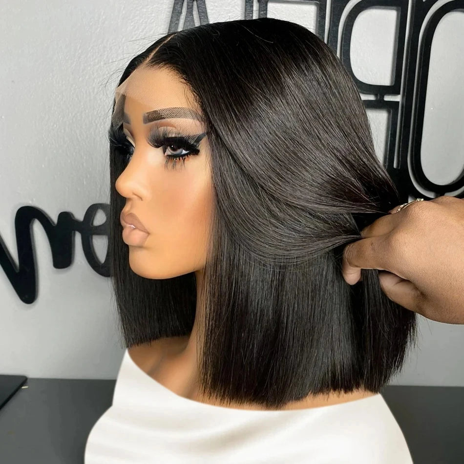 SleekMuse HD Lace Wig – Straight Brazilian Hair (4x4 / 13x4)