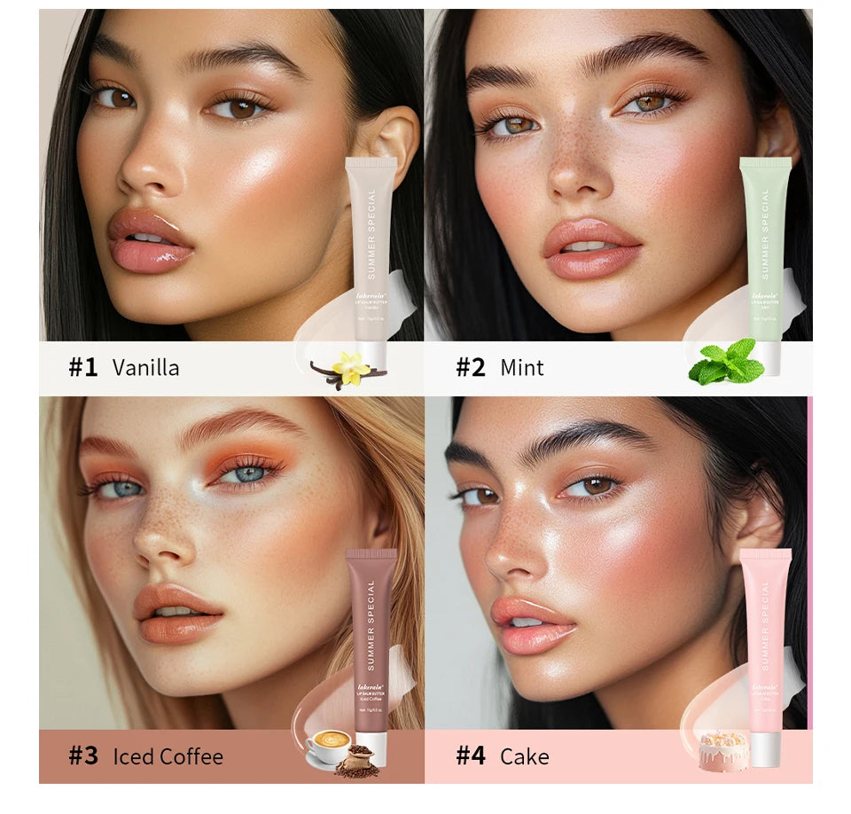 LushKiss Quad Balm Set (4 pcs)