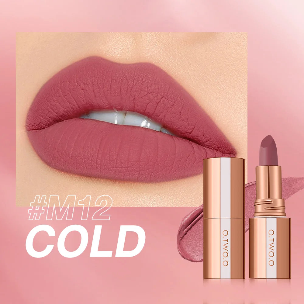 StayLuxe Matte Lipstick – 12HR Waterproof Wear