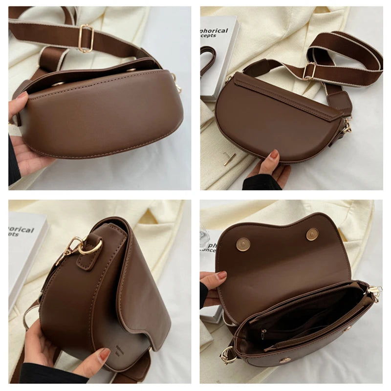 SoftSway™ Vintage Saddle Bag