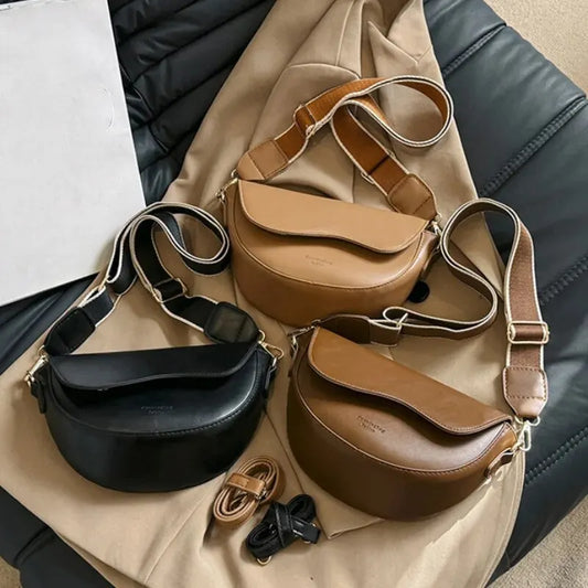SoftSway™ Vintage Saddle Bag