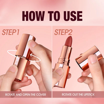 StayLuxe Matte Lipstick – 12HR Waterproof Wear